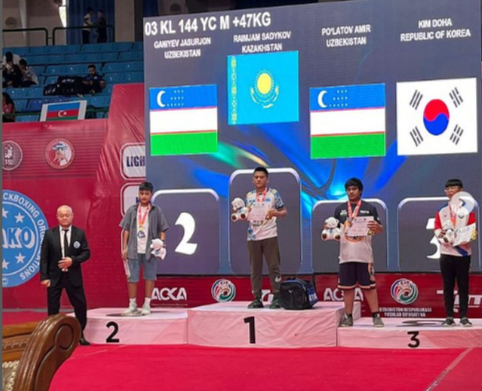 «Uzbekistan Open 3 Tashkent» халықаралық турнирінде Садыков Раимжан бірінші орын алып, чемпион атанды.